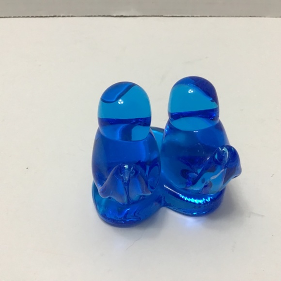 Bluebird of Happiness Leo Ward 1989 Double Birds on Heart Base Terra Studios - Picture 5 of 7